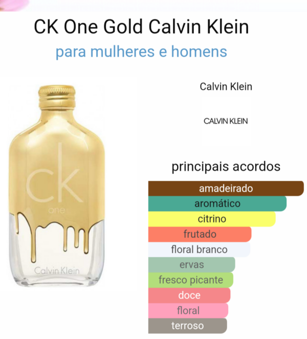 CK ONE GOLD EAU DE TOILETTE Unissex - Image 4