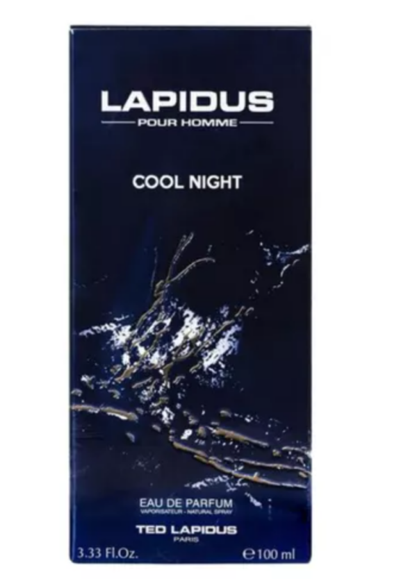 LAPIDUS POUR HOMME COOL NIGHT Eau de Parfum Masculino - Image 3