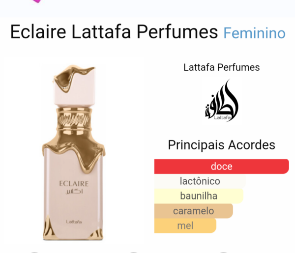 Eclaire Lattafa Eau de Parfum Feminino - Image 3