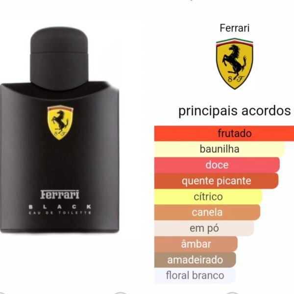 Scuderia Ferrari Black Eau de Toilette Masculino - Image 3