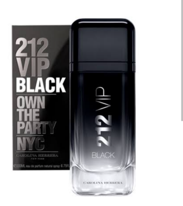 212 VIP BLACK Eau de Parfum masculino - Image 2