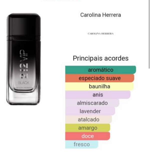 212 VIP BLACK Eau de Parfum masculino - Image 3