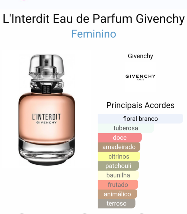 L`INTERDIT Eau de Parfum feminino - Image 3
