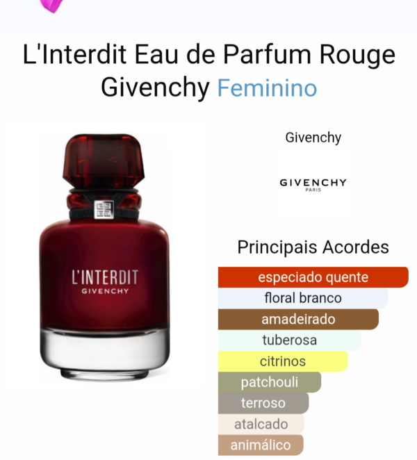 L`INTERDIT ROUGE Eau de Parfum - Imagem 4