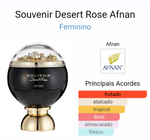SOVENIR Desert Rose Eau de Parfum feminino - Image 2